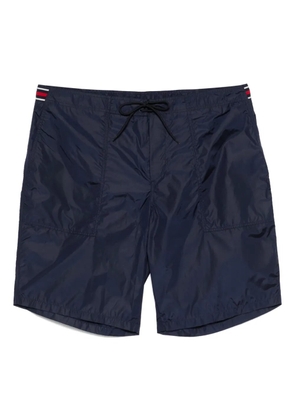 Gucci Web-detail swim shorts - Blue