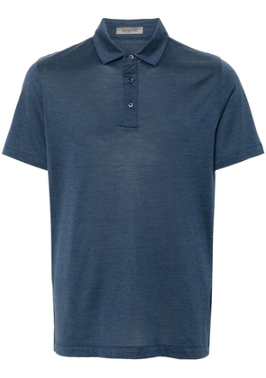 Corneliani lightweight-jersey polo shirt - Blue