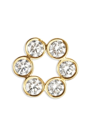 Sophie Bille Brahe 18K yellow gold Petite Luna diamond earrings