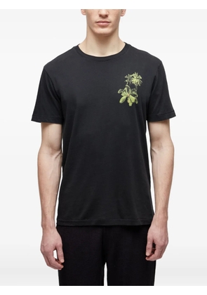Osklen coconut tree-print T-shirt - Black