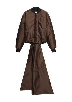 MSGM long-sleeve jacket - Brown