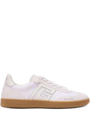Balmain Swan low-top sneakers - White