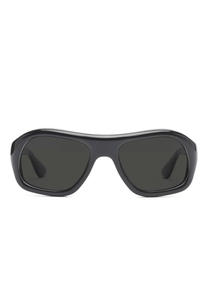 Port Tanger geometric-frame sunglasses - Black