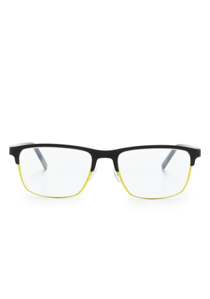 Face À Face Scott 5 rectangle-frame glasses - Black