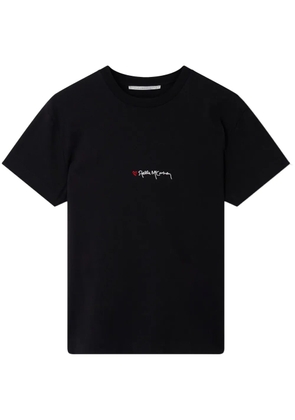 Stella McCartney Iconics Love cotton T-shirt - Black