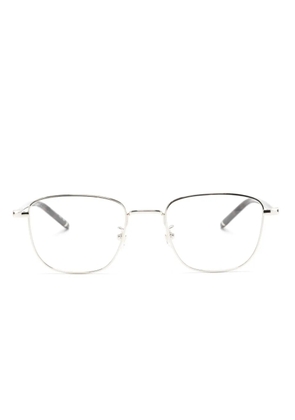 Montblanc tortoiseshell-effect square-frame glasses - Gold
