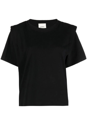 ISABEL MARANT Zelitos organic-cotton T-shirt - Black