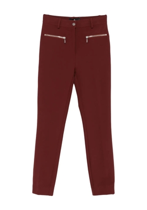 ETRO zip-detail trousers - Red