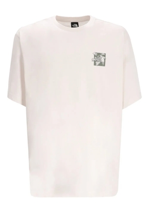 The North Face Connect graphic-print cotton T-shirt - Neutrals
