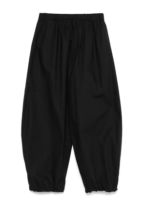 PINKO cotton tapered trousers - Black