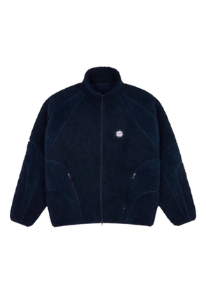 BROKEN PLANET zip-up sweater - Blue