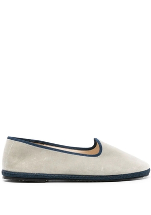 Scarosso William IV velvet loafers - Grey