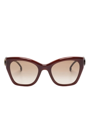 ETRO butterfly-frame sunglasses - Brown