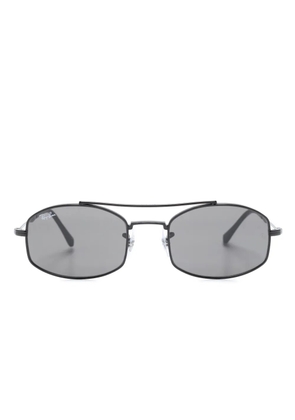 Ray-Ban tinted aviator sunglasses - Black
