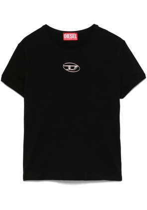 Diesel T-Uncutie-Long-Od T-shirt - Black