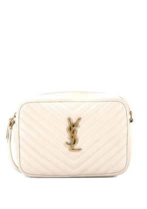 Saint Laurent Pre-Owned Lou Camera Bag Matelasse Chevron Leather Small crossbody bag - Neutrals