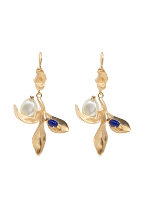 Marni Flower Delirium earrings - Gold