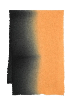 Faliero Sarti gradient-effect scarf - Yellow