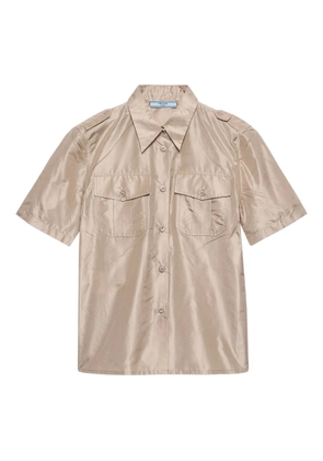 Prada short-sleeved shirt - Neutrals