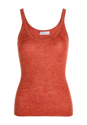 Gabriela Hearst ribbed vest top - Orange