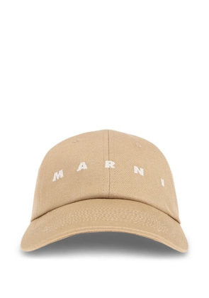 Marni logo-embroidered baseball cap - 00W25