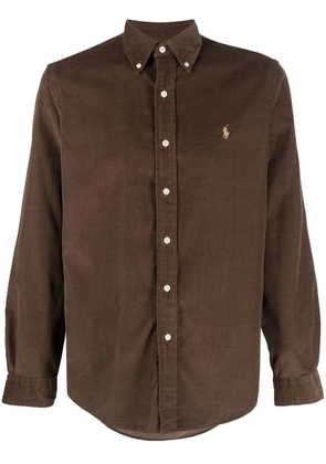 Polo Ralph Lauren Polo Pony corduroy shirt - Brown