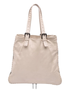 Bottega Veneta Pre-Owned 2012-2025 Leather Intrecciato Side Zip tote bag - Brown