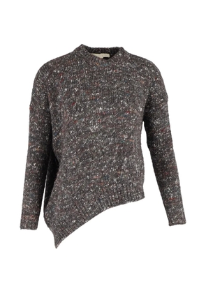 Stella McCartney Pre-Owned asymmetric crew-neck jumper - Grey