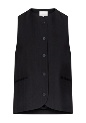 LouLou de Saison Paco single-breasted vest - Black