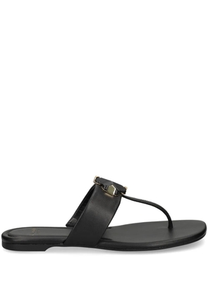 Kate Spade Spade Flower flat thong sandals - Black
