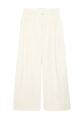LITKOVSKA high-rise wide-legs trousers - Neutrals
