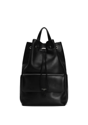 Dolce & Gabbana drawstring-fastening backpack - Black
