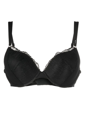Calvin Klein Underwear push-up raw-edge bra - Black