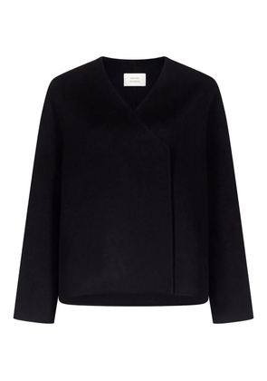 LouLou de Saison MAARA asymmetric collarless jacket - Black