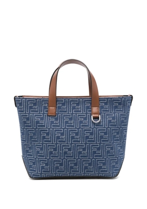 FENDI small FF tote bag - Blue