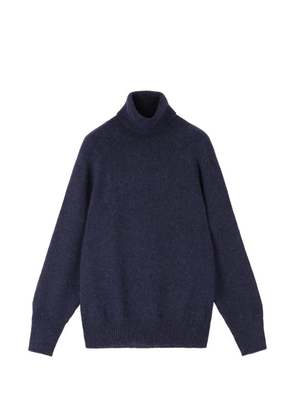 Fortela Piero high neck sweater - Blue