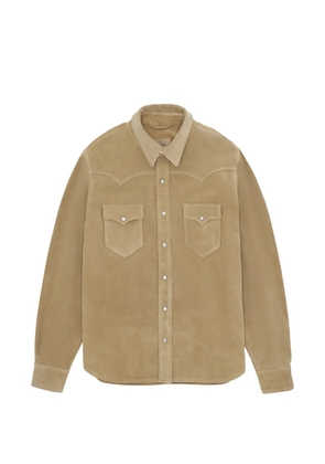 Fortela chest-pocket shirt - Neutrals