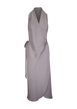 Peter Cohen wrap dress - Grey