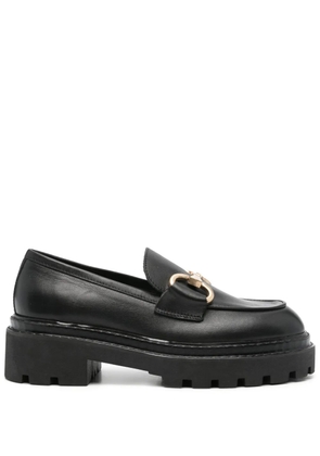 VAMSKO horsebit-detail leather loafers - Black