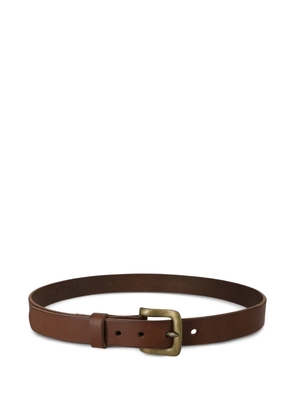 Fortela leather buckle belt - Brown