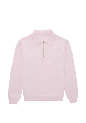 Fortela Yale half-zip sweatshirt - Pink