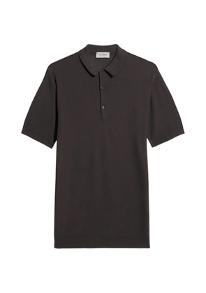 Fortela Rothpique short-sleeve polo shirt - Brown