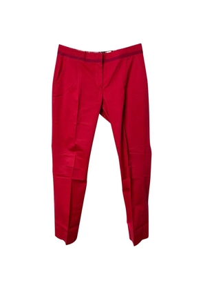 Ferragamo Pre-Owned straight-leg trousers - Red