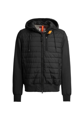 Parajumpers Ivor quilted hooded jacket - Black
