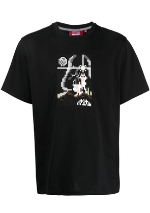 Mostly Heard Rarely Seen 8-Bit War In The Stars cotton T-shirt - Black