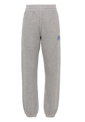 Off-White logo-embroidered track pants - Grey