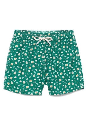 MC2 Saint Barth Lighting Micro Fantasy swim shorts - Green