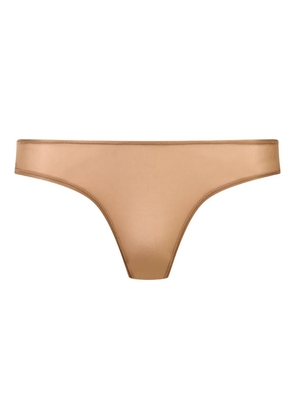 Maison Close open-back briefs - Neutrals