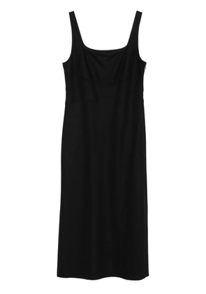 Vince felted midi dress - Black