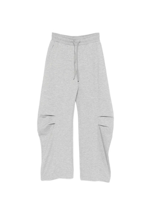 Patrizia Pepe oversized fleece track pants - Grey